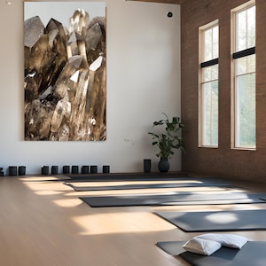 Crystal Healing Wall Art | Beautiful Canvas for Energy & Balance