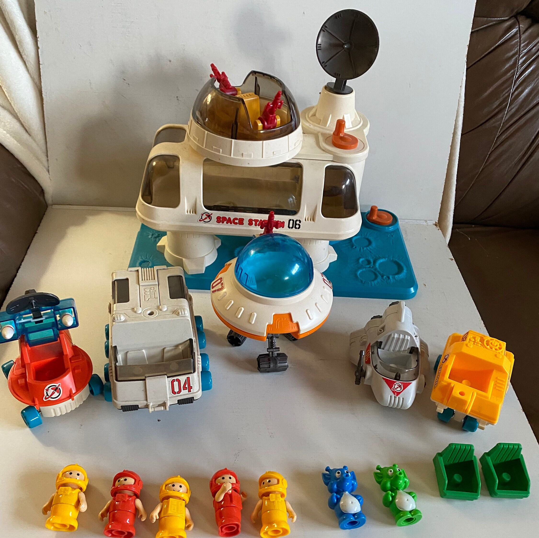 1980s Vintage Playmate Space Station Etsy