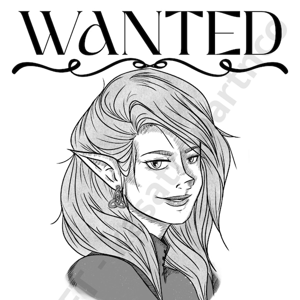 Dnd Wanted Poster Etsy