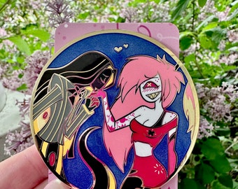 ハズビン・ホテル チャーリー＆ヴァギー エナメル 2nd Run! ピンバッジ