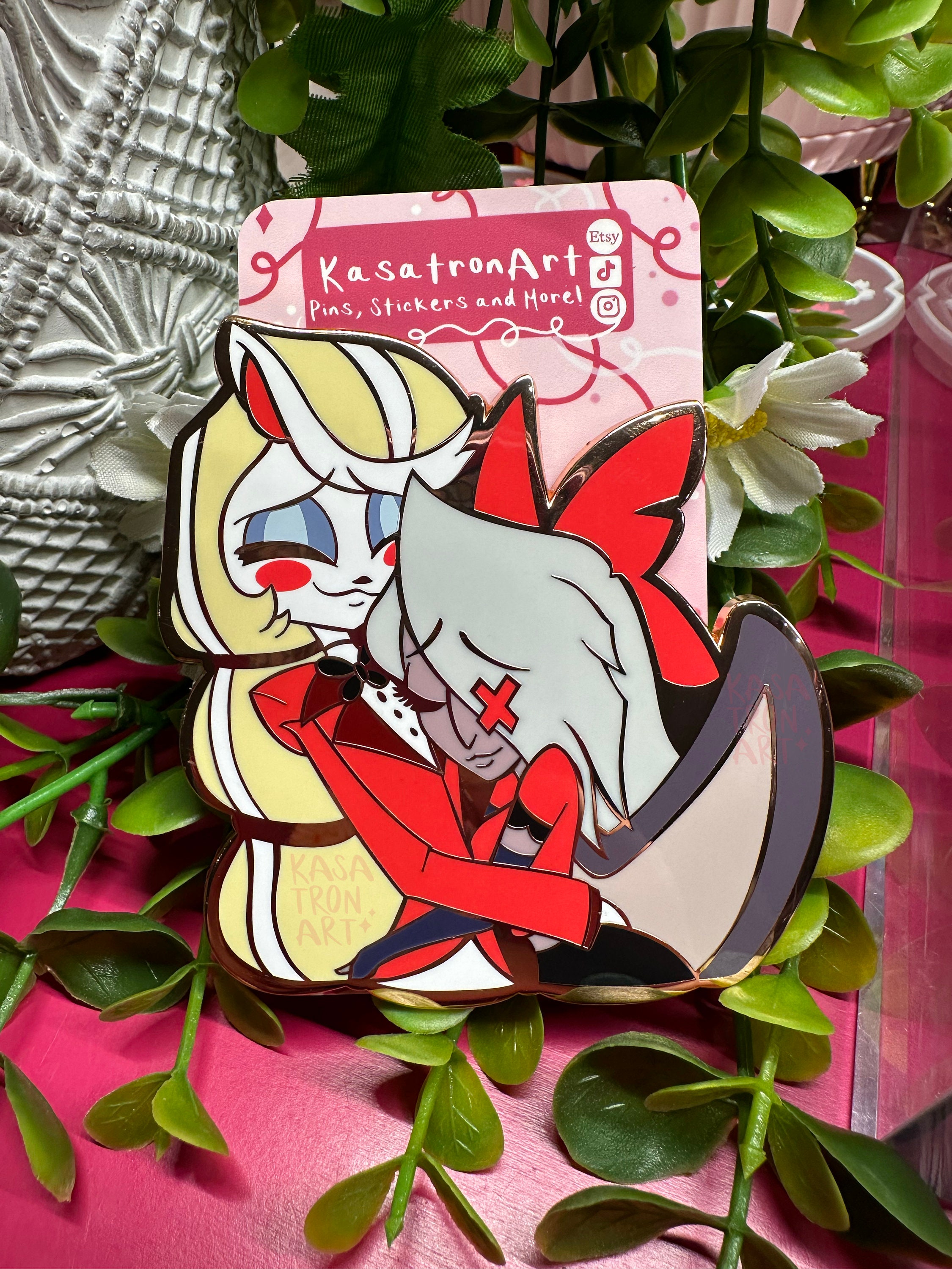 Hazbin Hotel Vaggie(ヴァギー)ピンズ 経典 Amazon.co.jp: ハズビンホテル Hazbin Hotel ピンズ