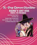 K-Pop Demon Hunters Rumi x Jinu Lost Kiss 3.5’ Pin PREORDER || K-Pop, Enamel Pin, Preorder || K-Pop Demon Hunters, Rumi, Jinu, Rujinu product logo
