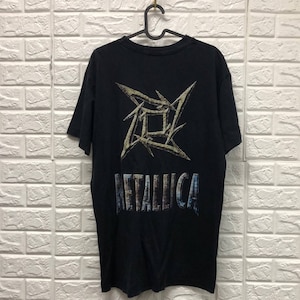 Vtg Metallica 1996 Tour T Shirt Men&#39;s Large on GIANT tag 100% preshrunk cotton