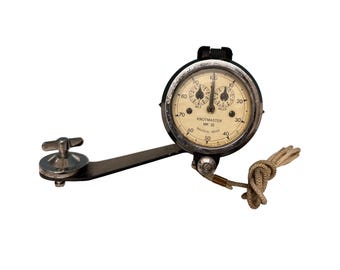 Instrumento de registro de milla náutica Thomas Walker & Son Knotmaster MK III antiguo