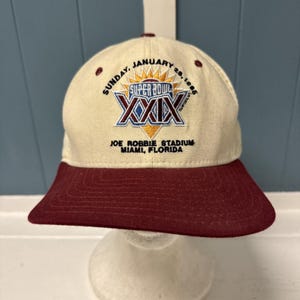 1995 Super Bowl Hat - Etsy