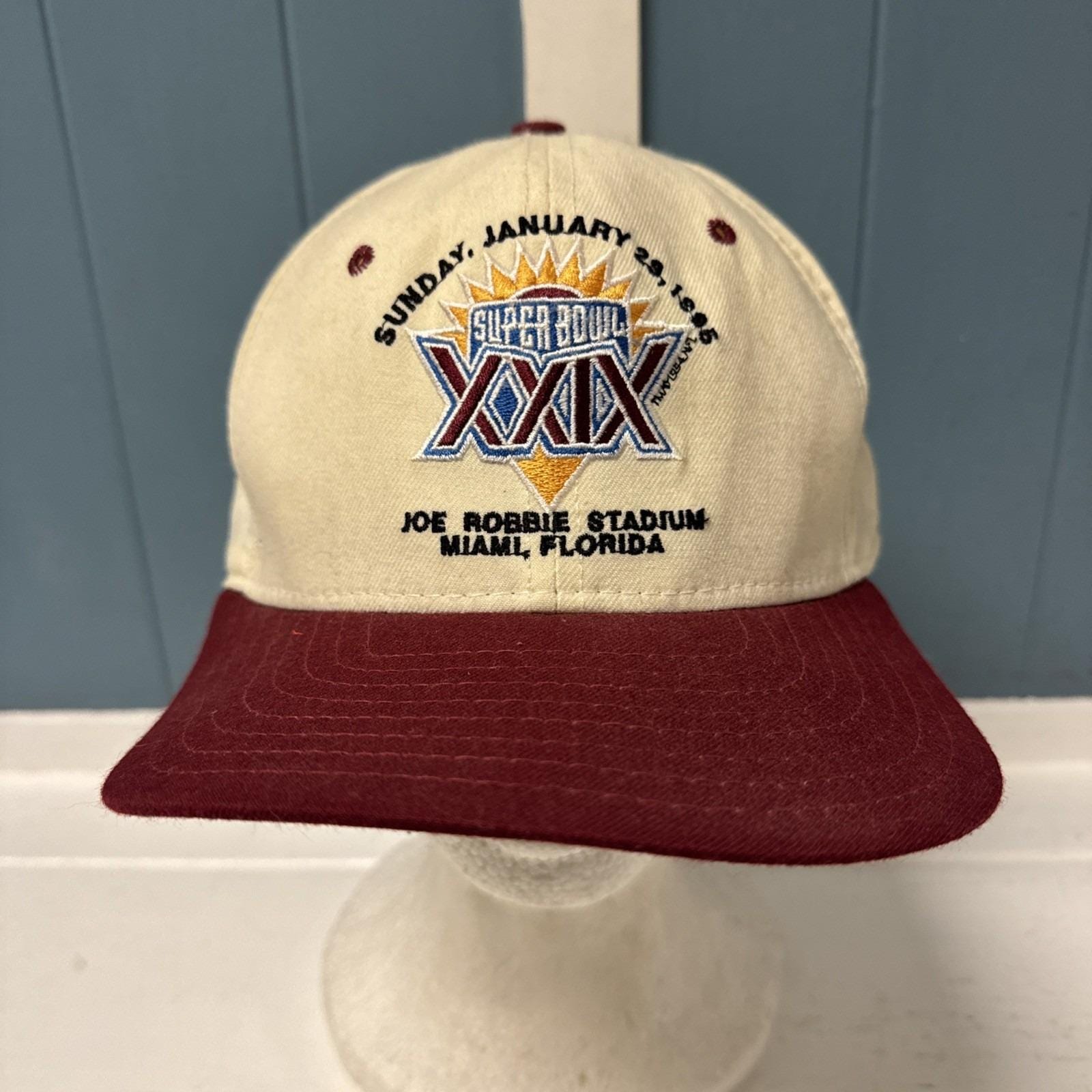 1995 Super Bowl Hat - Etsy