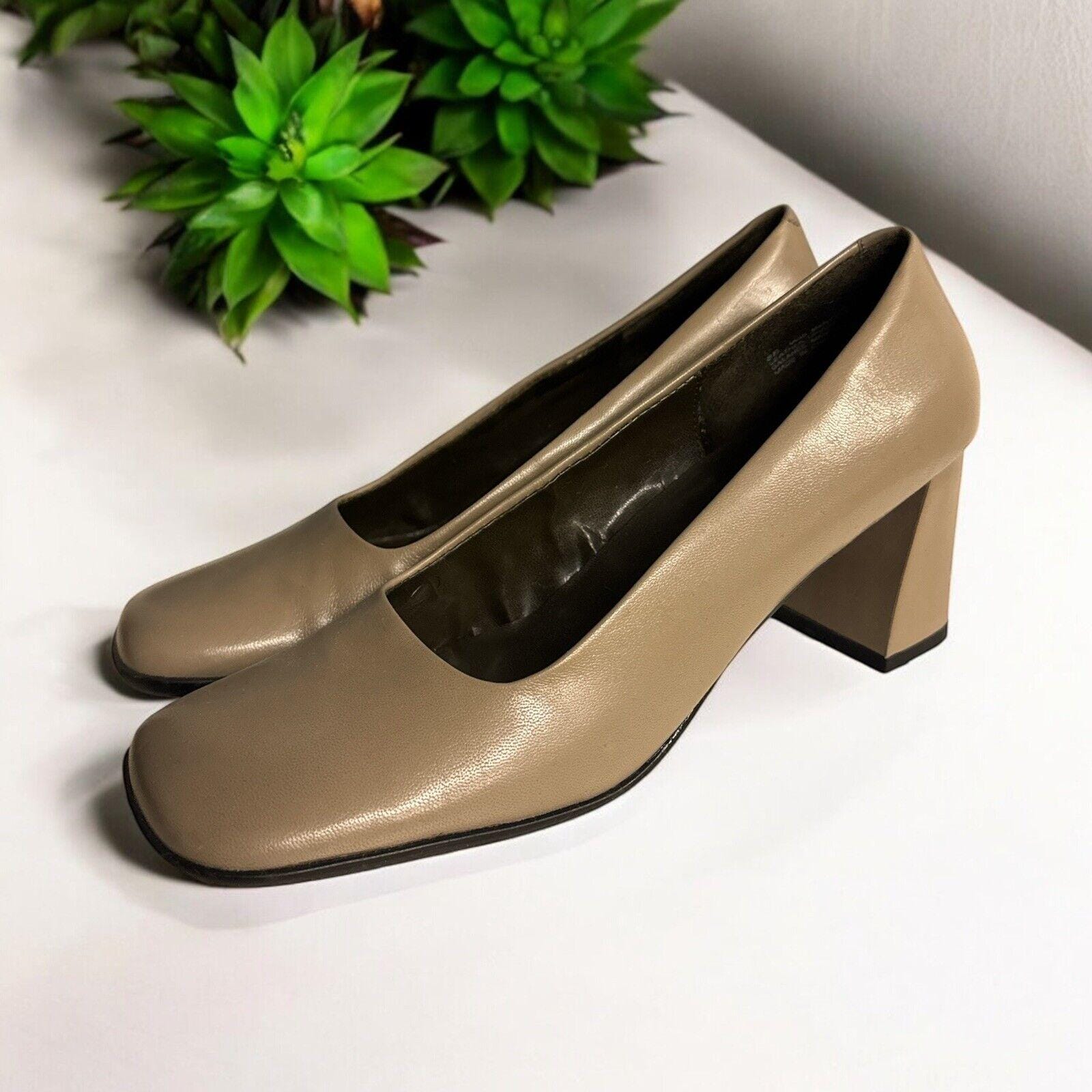 Escarpins Talons Hauts Aérosoles Taille 6 US - Style 'mamie' Vintage - Occasion