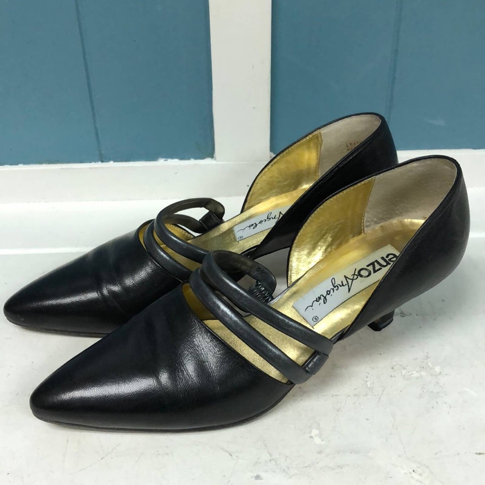 Enzo angiolini on sale kitten heels