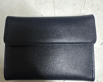 Cartera agenda de día GWP de Christian Dior Makeup, color azul marino, vintage