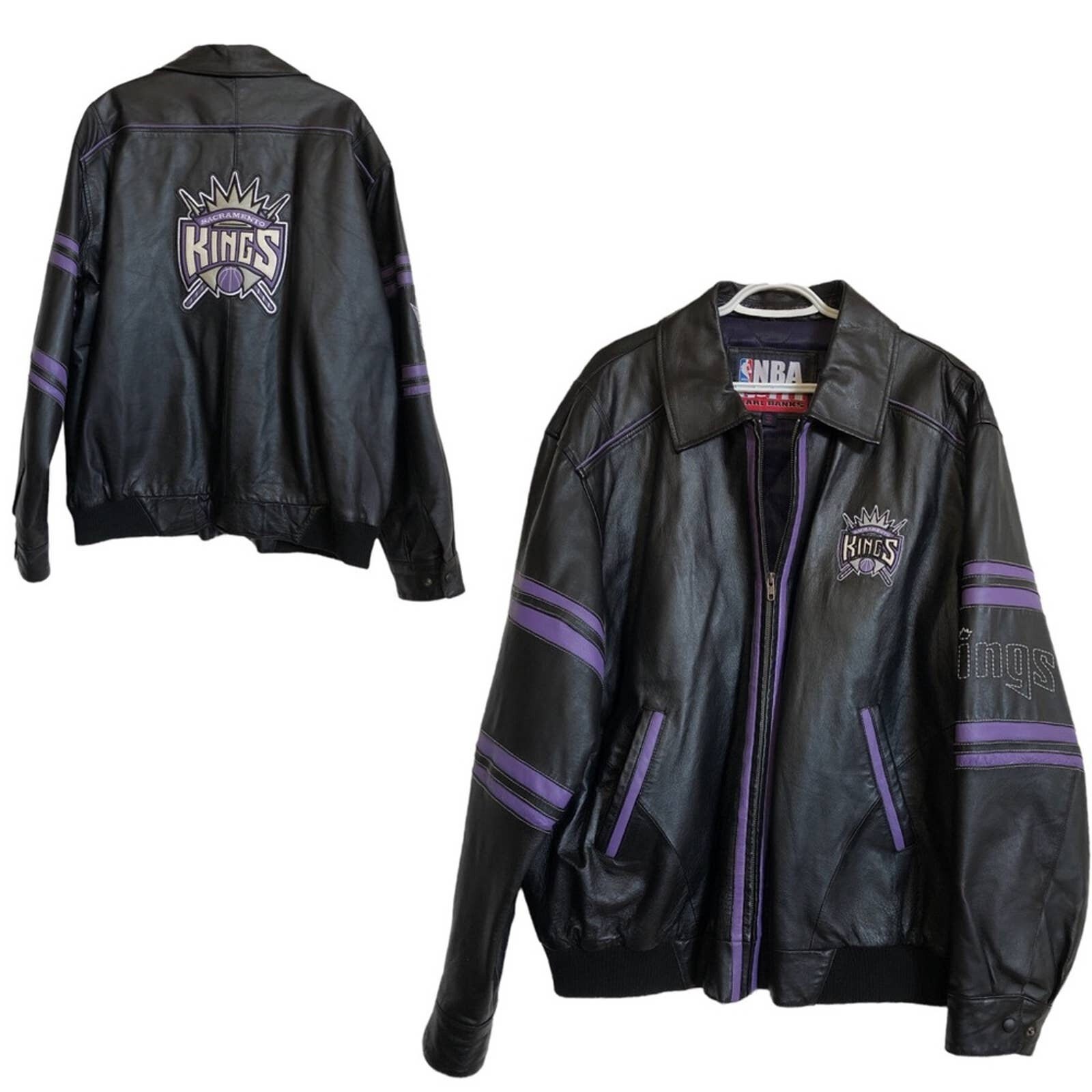 At Auction: Men's Leather Basketball Jacket