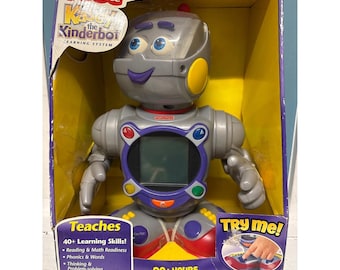 Juguete robot de aprendizaje Fisher-Price Kasey the Kinderbot G5795, año 2002