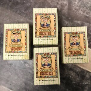 Lot of 4 Mary Engelbreit Vintage 1993 Honey & Oatmeal Beauty Bar 3.35 oz NEW