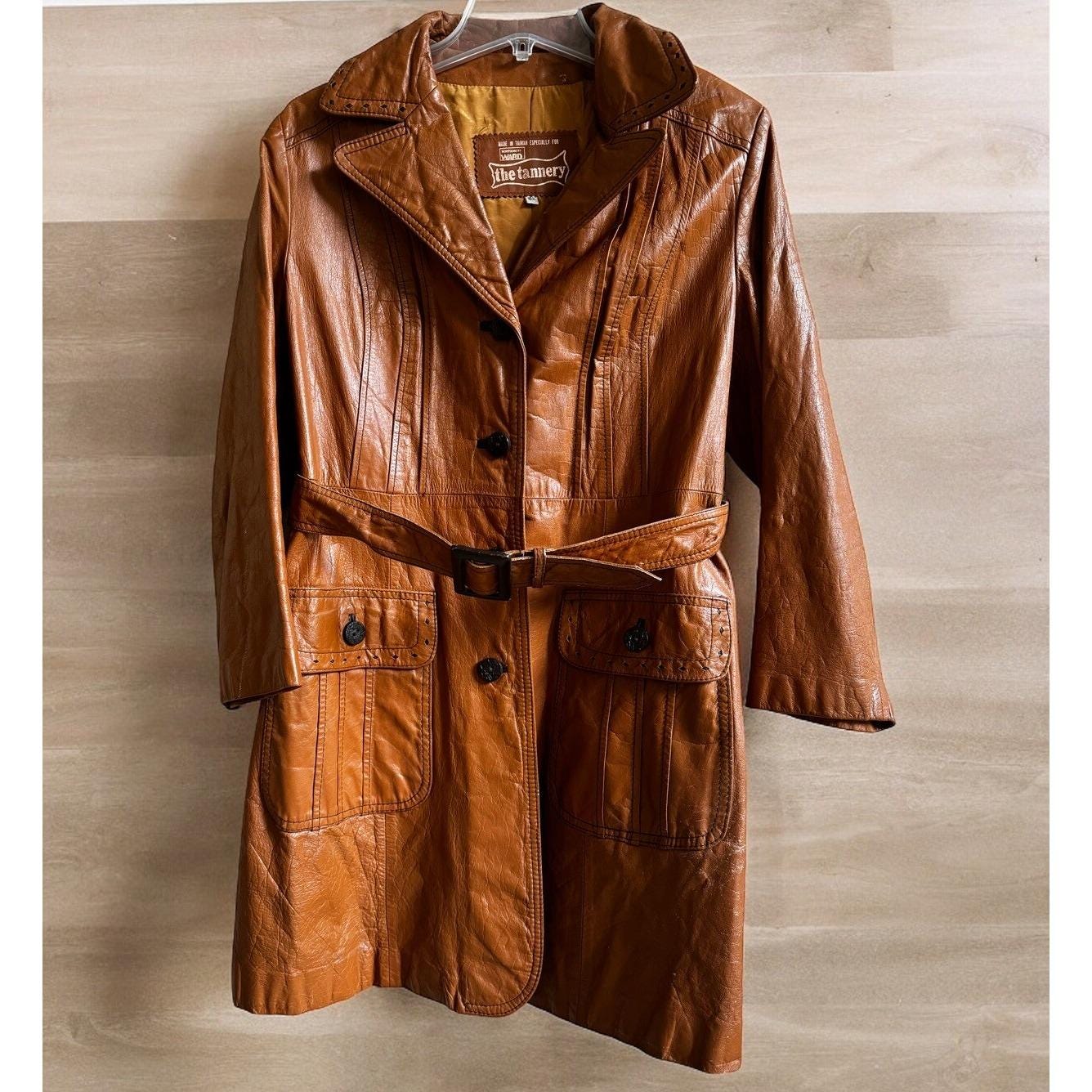 Montgomery Ward Leather Jacket - Etsy