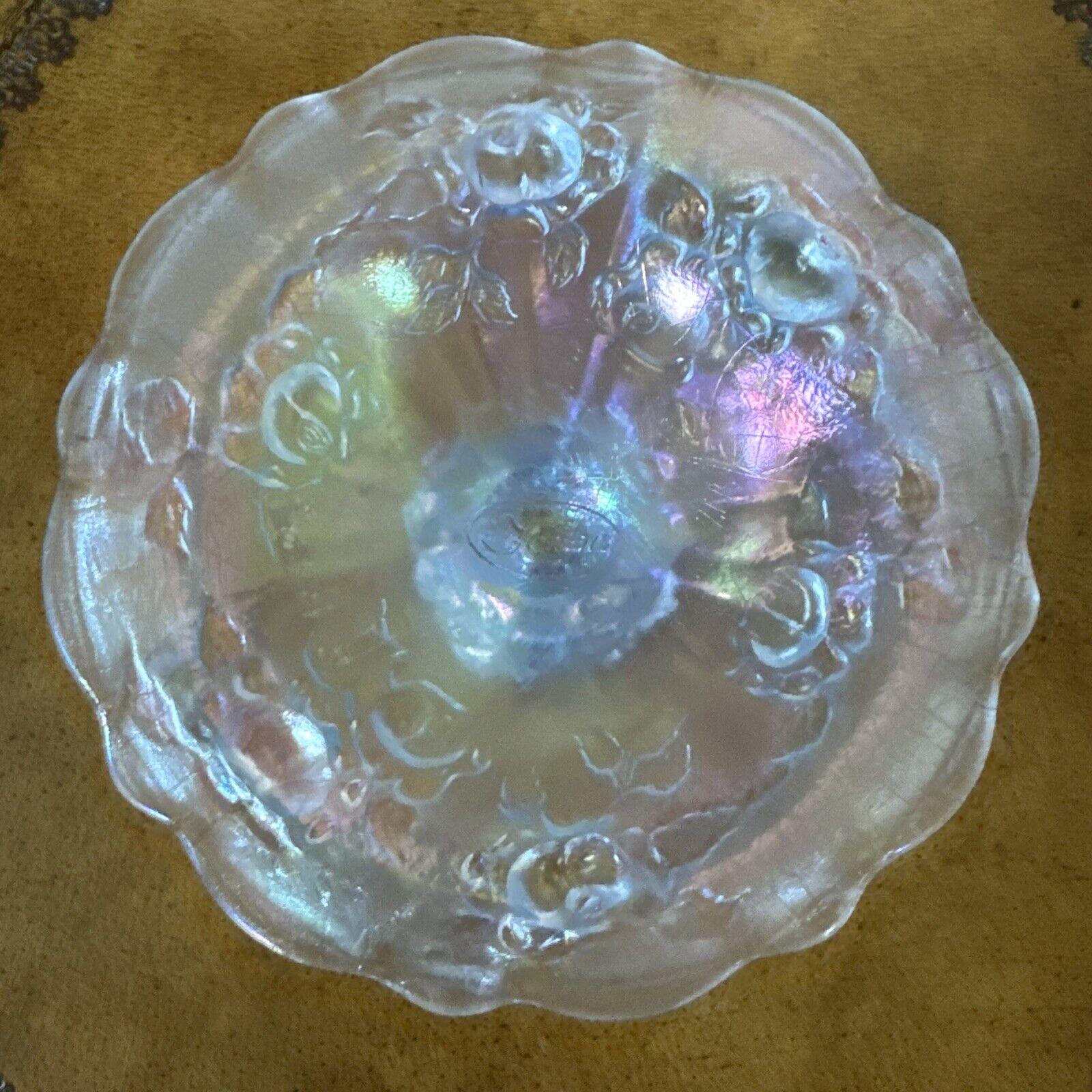 ヴィンテージ フェントン ブルー オパールセント エレクトリック