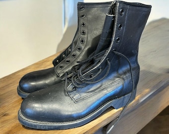 70sビンテージ 米軍 ADDISON SHOE COMPANY アーミーブーツ C. 1978 Vintage -addison Shoe Co.- US Military Spec Black