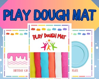 Fun and Creative Children's Play Dough Mat