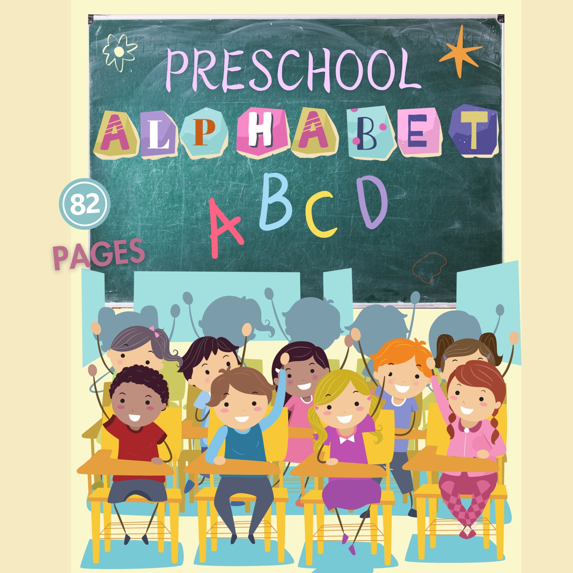 Carefully Designed Learning Letters Alphabet Workbook for Preschoolers ...