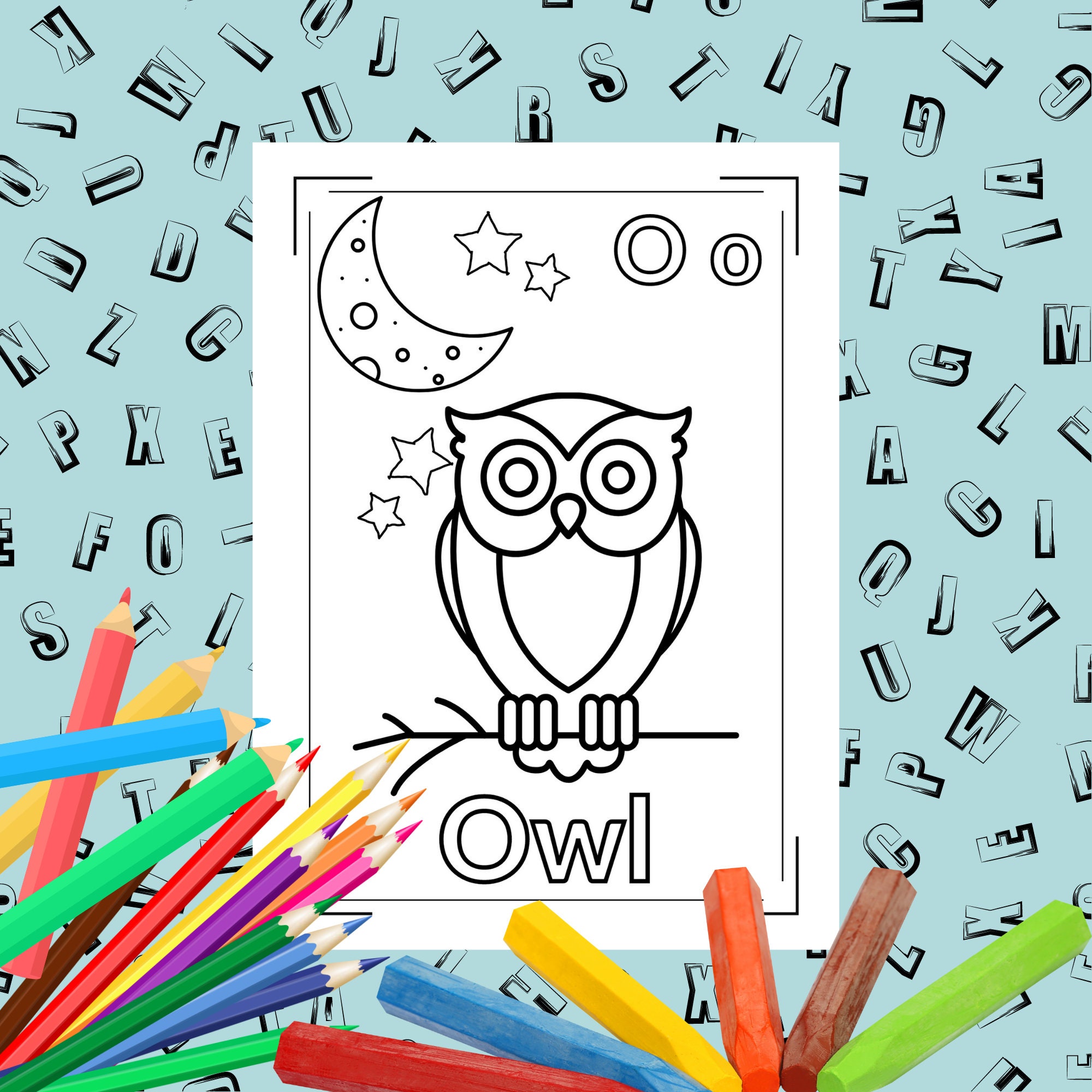 Alphabet Coloring Book PDF, Easy Peasyalphabet Coloring Pages PDF ...