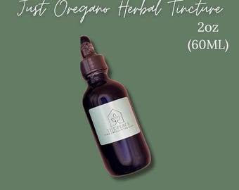 Tintura de orégano Just Oregano / Simple y pura / Hecha a mano