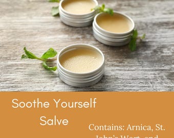 Bálsamo calmante Soothe Yourself / Bálsamo reconfortante a base de hierbas / Hecho a mano