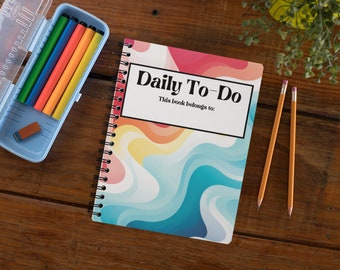 Colorful and Minimalistic Printable To-Do List | Instant Download