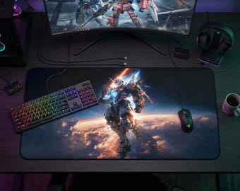 Gundam Desk Mat - Mecha Anime Gaming Mouse Pad | Mobile Suit Design