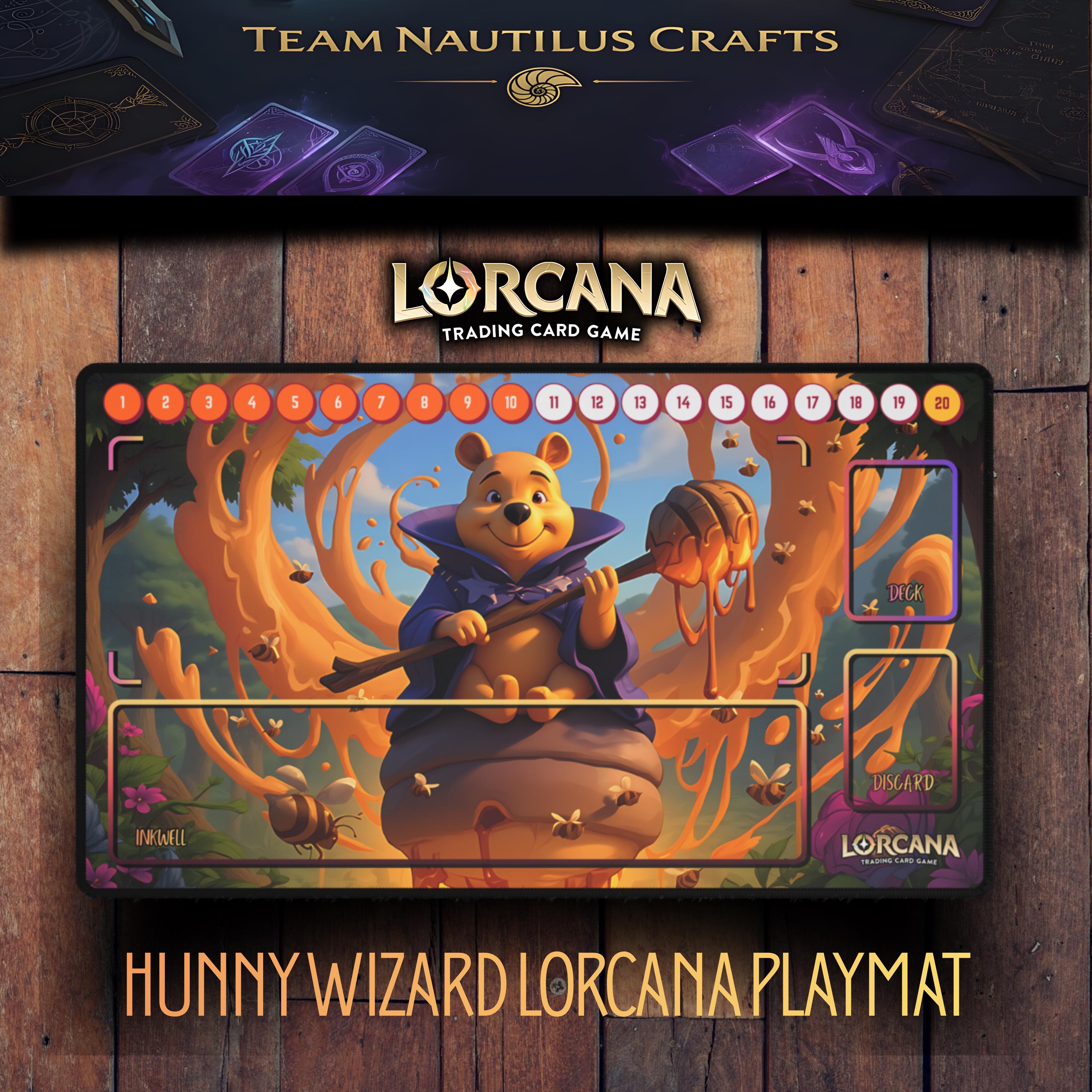Hunny Wizard Lorcana Playmat - Etsy