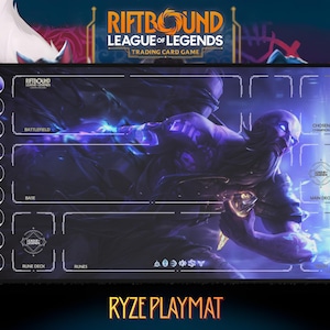 Ryze Playmat (Riftbound TCG - 24&quot; x 14&quot;)