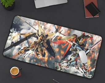 Gundam Desk Mat: Mecha Anime Gaming Mouse Pad