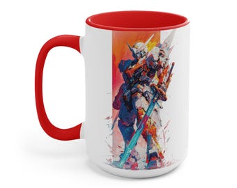 Taza de café Gundam – Regalo para fans del anime mecha