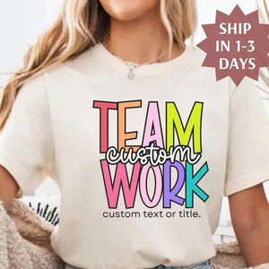 Personalized leadership Team Shirt,Teammate T-Shirt, Team Name Shirt,Custom Team Shirt,Work Team Coworkers, Team Member Shirt, Company Shirt