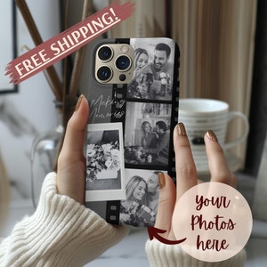 Personalized I Phone Case for iPhone 16 15 14 13 12 Pro Max Customized Name Gift, Custom Picture Phone Case, Photo Phone Case Customizable