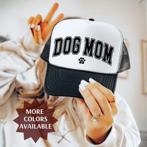 Dog Mom Trucker Hat Gift for Dog Mama, Dog Gift For Mothers Day, Dog Mama hat, Dog Lover hat, New Dog Mom cap, Fur Mama Gift For Dog Mom