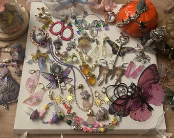 Scatola misteriosa fatata personalizzata, scatola a sorpresa, barattolo portagioie | Incantevole stile cottagecore, goblincore, foresta, accademia, regalo personalizzato