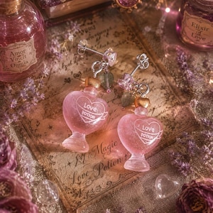 magic potion liebestrank earrings