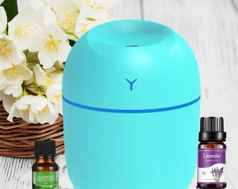 Aroma Oil Diffuser Humidifier + Fragrance