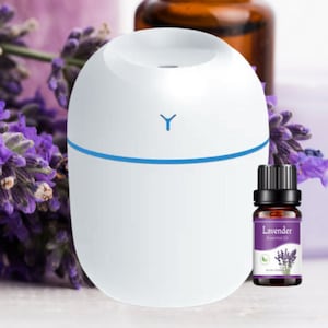 Diffuseur d'huile aromatique, humidificateur + parfum