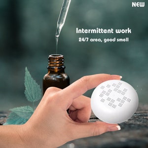 Difusor portátil Scent Pod, aromaterapia apto para viajes, difusor recargable sin aguaDifusor de aroma perfecto para el baño
