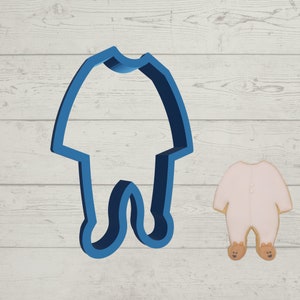 Baby Footie Pajamas Cookie Cutter | 2&quot;-6&quot; Sizes Available
