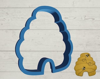 Bee Hive Cookie Cutter | 2"-6" Sizes Available