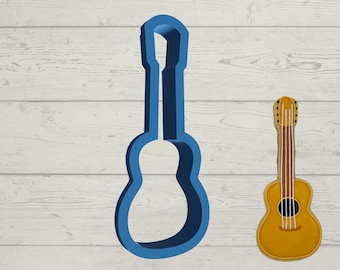 Guitar Cookie Cutter | 2"-6" Sizes Available