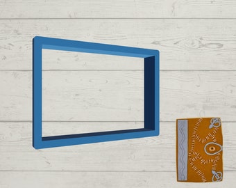 Rectangle Shaped Cookie Cutter | 2"-6" Sizes Available