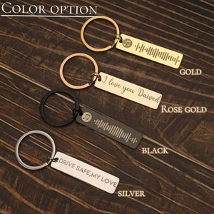 Custom Music Keychain, Your Song, Uniquely Yours, Personalized Scannable Music Keychain, Gift Ideas for Anyone/Any Occasion
