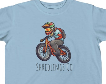Late To School BMX Toddler Shirt - Youthful BMX Speeding Design - Soft, High Quality, Durable - Perfect for Young BMX Enthusiasts