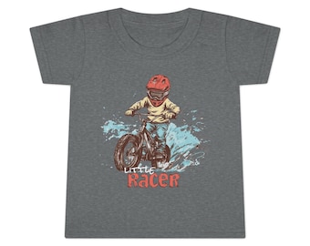 Little Racer toddler t-shirt | Dirt Bike Graphic, Kids Moto Shirt