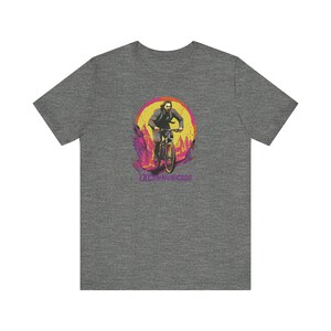 John Wick eXCommunicado MTB Shirt, Unisex Airlume Cotton Cycling Tee image 2