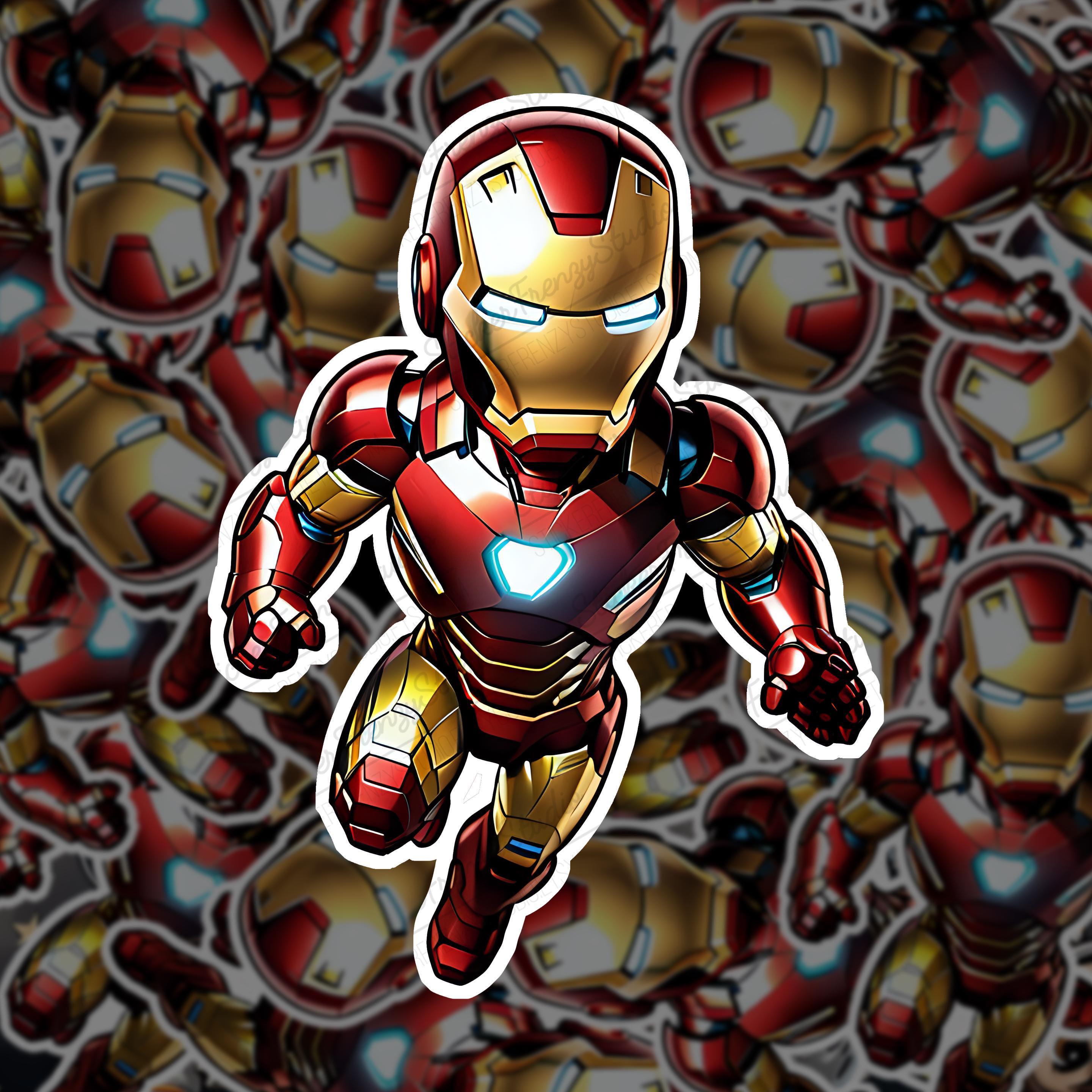 Décalcomanie Murale Wolverine, Iron Man, Spiderman - Autocollant Chambre Enfant, JustStickIt