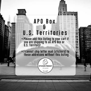 APO/FPO Shipping Upgrade – Required for Military Addresses