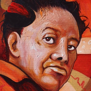 Diego Rivera Home Decor Contemporary Art Print Portrait Mexican Muralist Abstract Portrait Diego Giclee By Juan D Estrada aka John Zender image 6