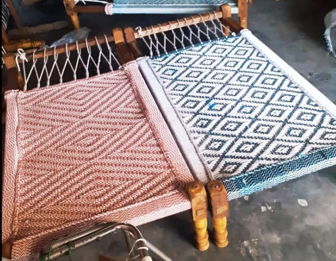 Set of 2 Indian Traditional Cot Indian Best Quality Cots Etsy